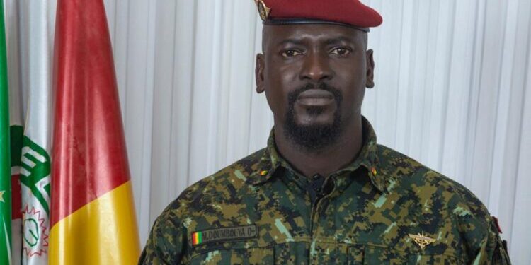 Colonel Mamady Doumbouya, président de la transition