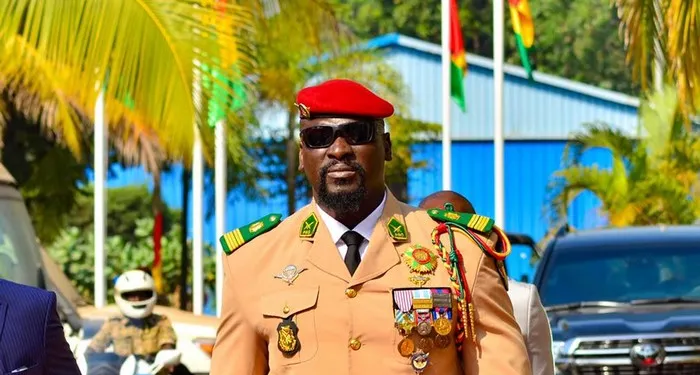 Le président de la transition Mamady Doumbouya