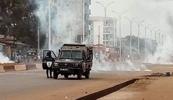 Manifestation à Conakry