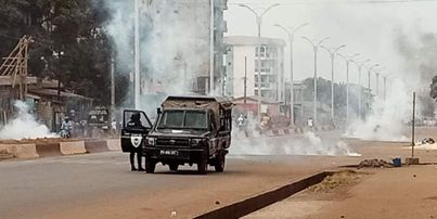 Manifestation à Conakry