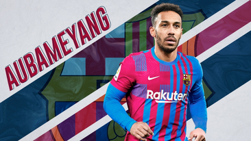 Le joueur Gabonais Aubameyang signe au FC Barcelone